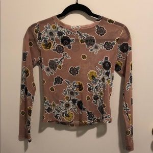 Vintage Ginger G mesh long sleeve